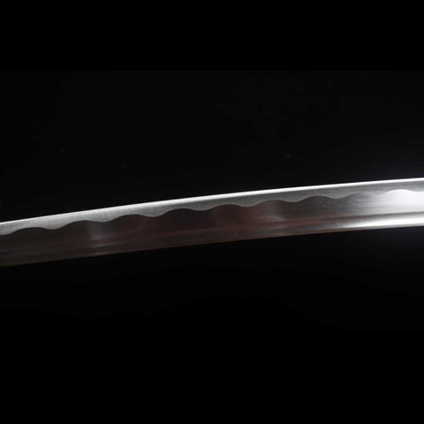 Close-up of the 1060 Steel blade of Gin Ichimaru Zanpakuto