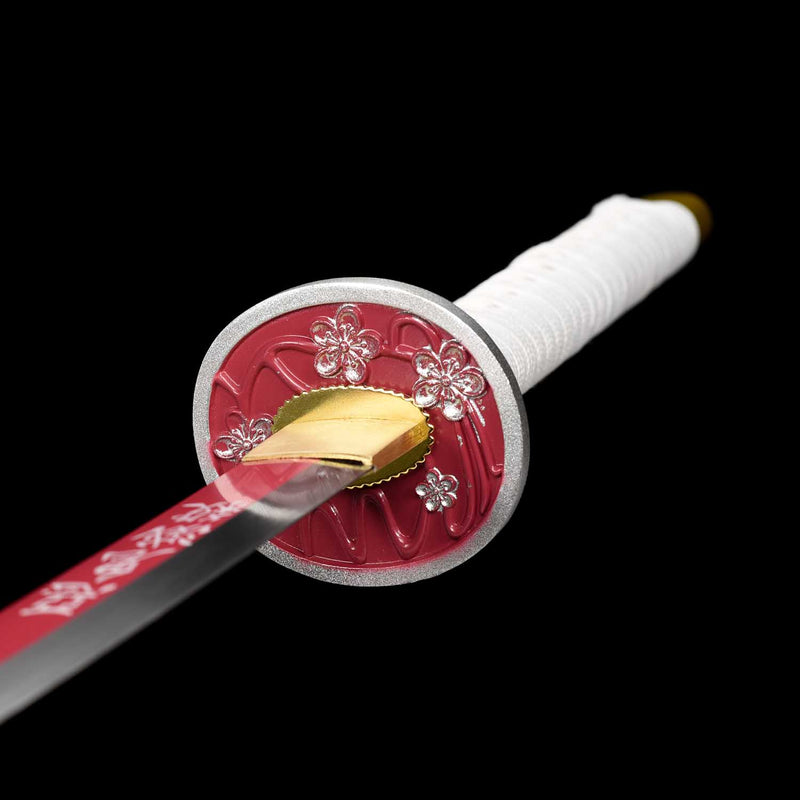 Demon Slayer Kanao Tsuyuri Nichirin Katana 1060 Carbon Steel Sword 