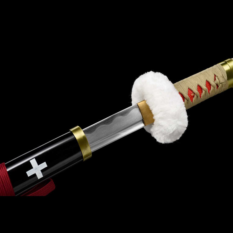 One Piece Trafalgar Law Kikoku Sword – Handmade 1060 Carbon Steel Katana 