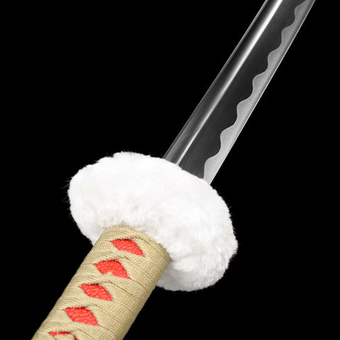 kikoku sword handle wrap comfortable grip anime sword