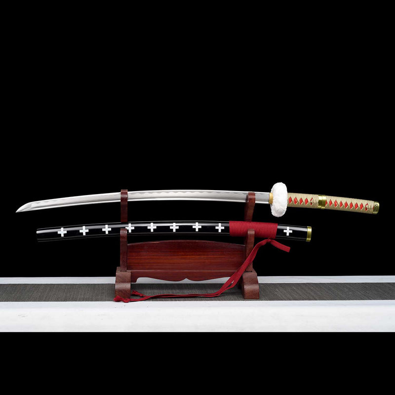 One Piece Trafalgar Law Kikoku Sword – Handmade 1060 Carbon Steel Katana 