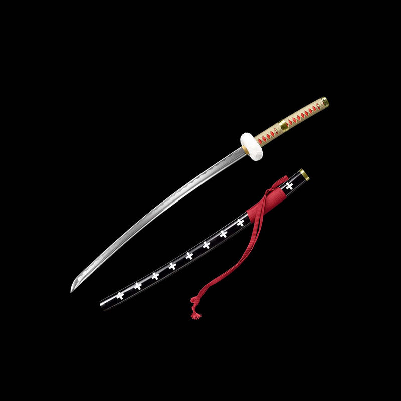 One Piece Trafalgar Law Kikoku Sword – Handmade 1060 Carbon Steel Katana 
