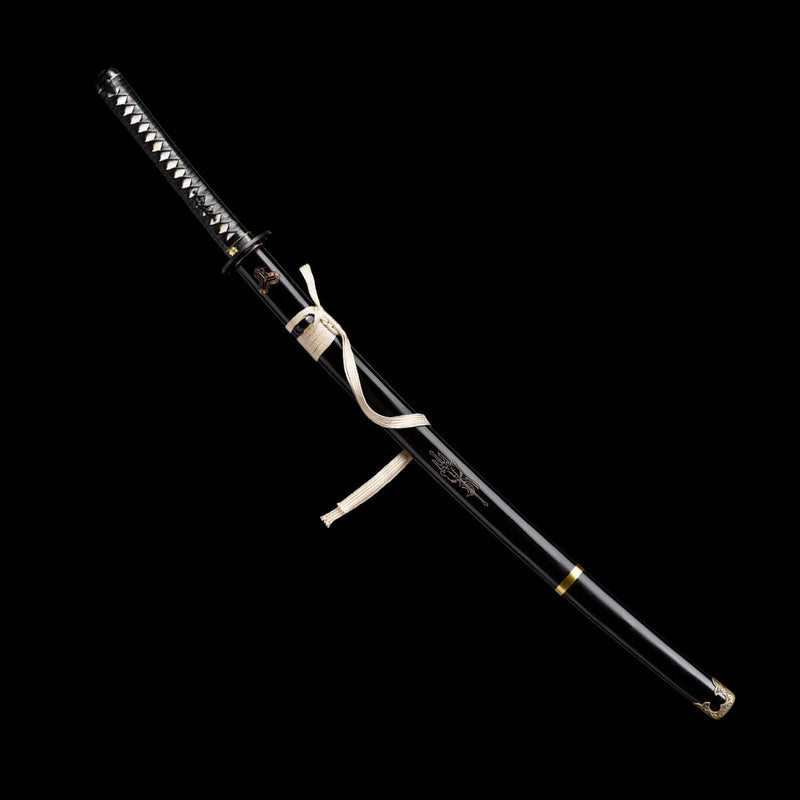 Kill Bill Samurai Katana Sword Handmade T10 Clay Tempered Full Tang 