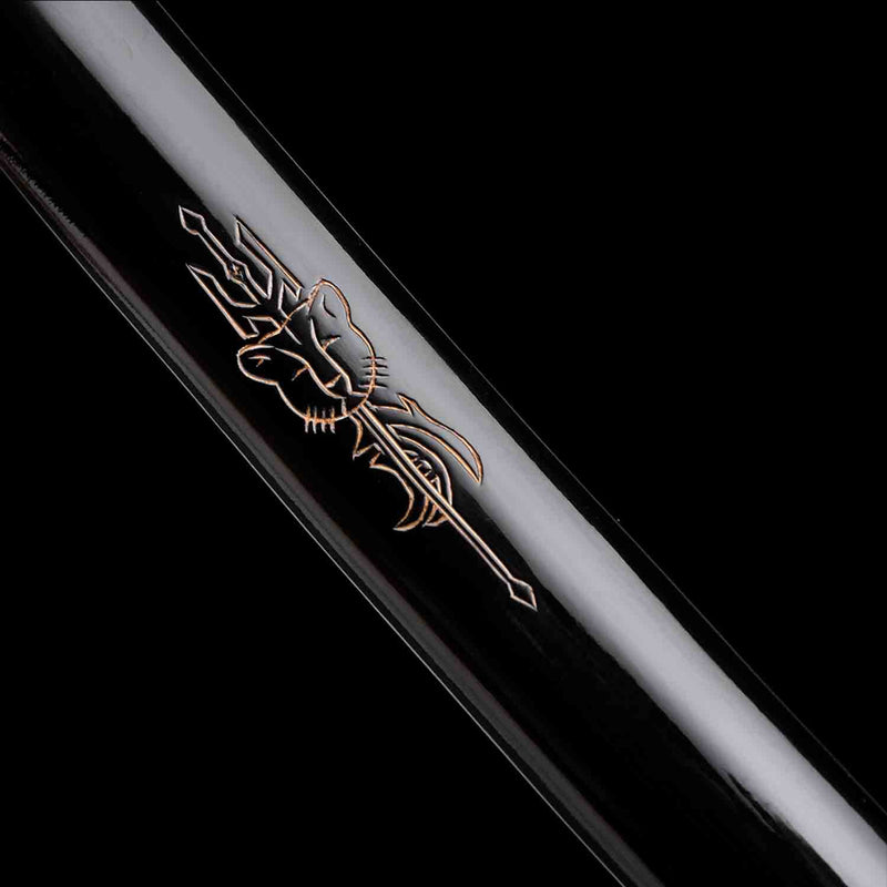 Kill Bill Samurai Katana Sword Handmade T10 Clay Tempered Full Tang 