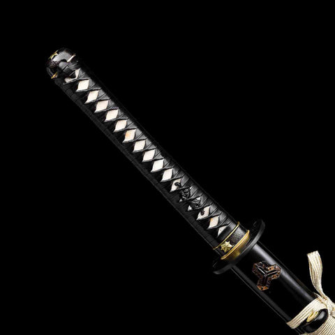 Kill Bill Katana Handle Wrapped in Genuine Rayskin