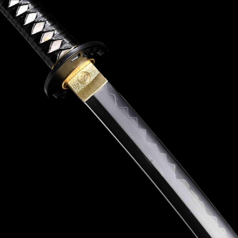 Kill Bill Samurai Katana Sword Handmade T10 Clay Tempered Full Tang 