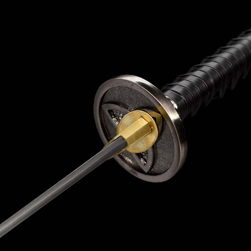 The Walking Dead Michonne Katana Sword – Handmade 1060 Carbon Steel Replica 