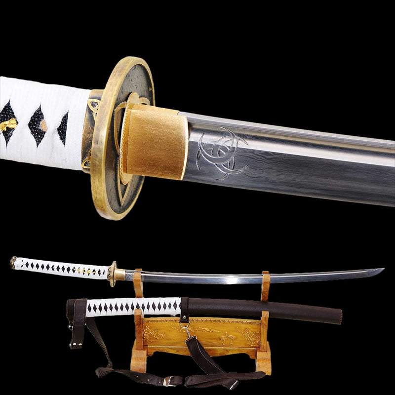 The Walking Dead Michonne Katana Sword Hand Forged Battle Ready Replica 