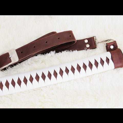 koiguchi mouth detail of Michonne katana saya