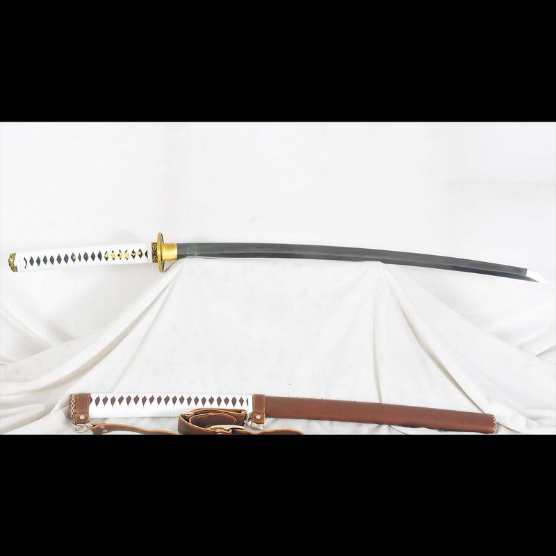 Walking Dead Michonne Katana Sword Replica – Hand Forged 9260 Steel Blade 