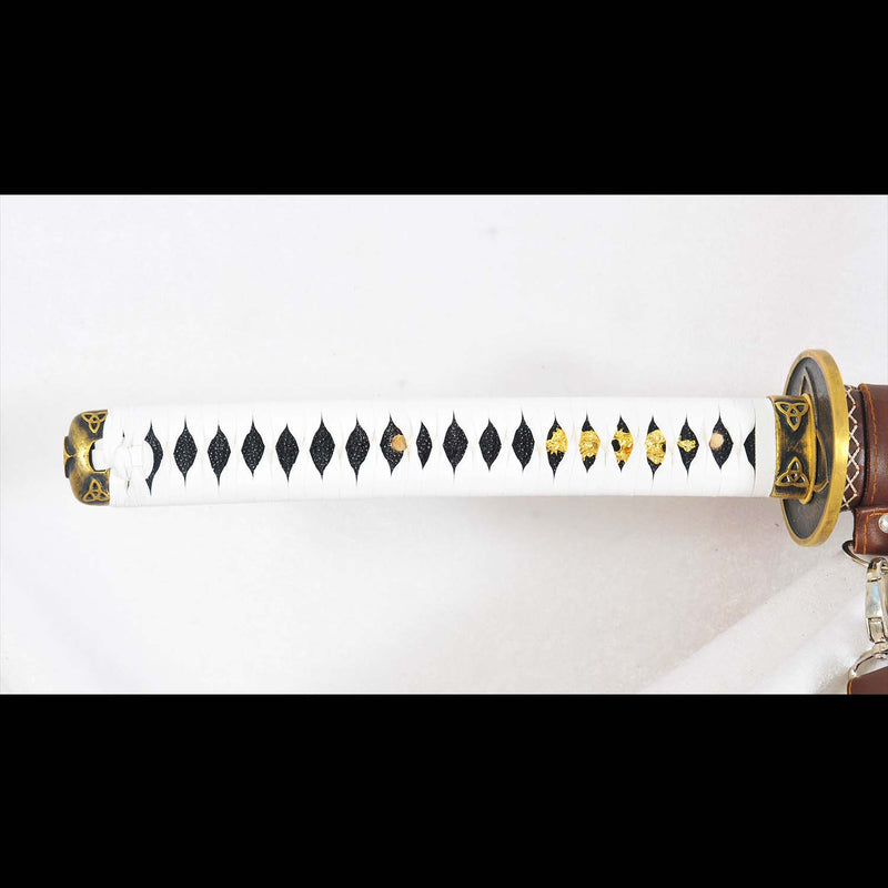 Walking Dead Michonne Katana Sword Replica – Hand Forged 9260 Steel Blade 