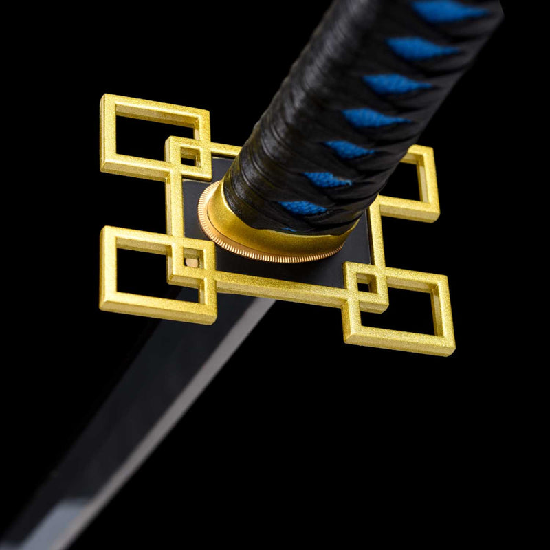 Demon Slayer Muichiro Tokito Katana Sword Hand Forged T10 Steel 