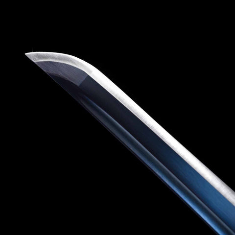 Katana tip close-up of Muichiro Tokito Nichirin Sword Demon Slayer