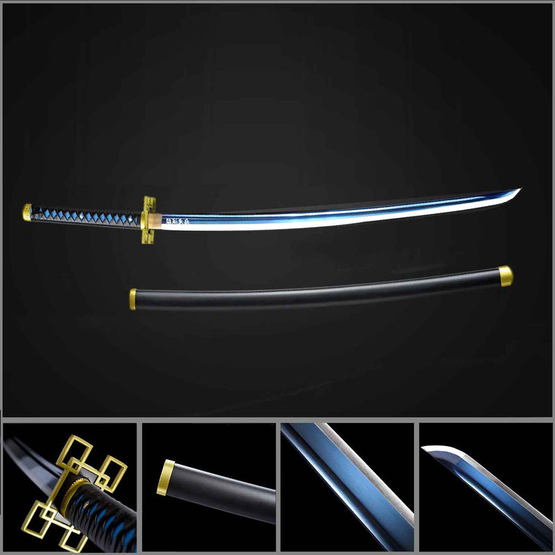 Demon Slayer Muichiro Tokito Nichirin Sword 1060 High Carbon Steel Katana 