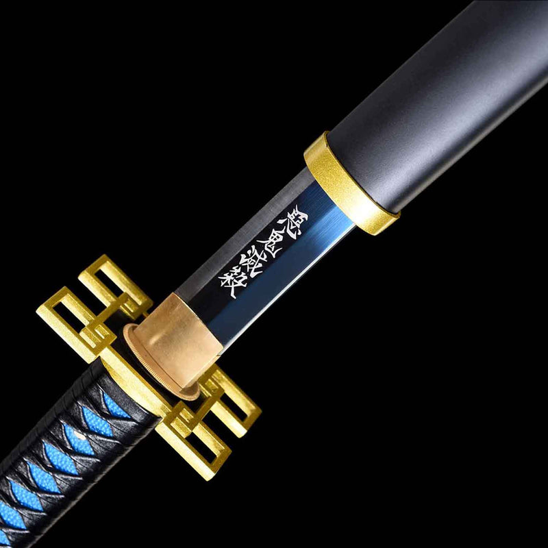 Demon Slayer Muichiro Tokito Katana Sword Hand Forged T10 Steel 