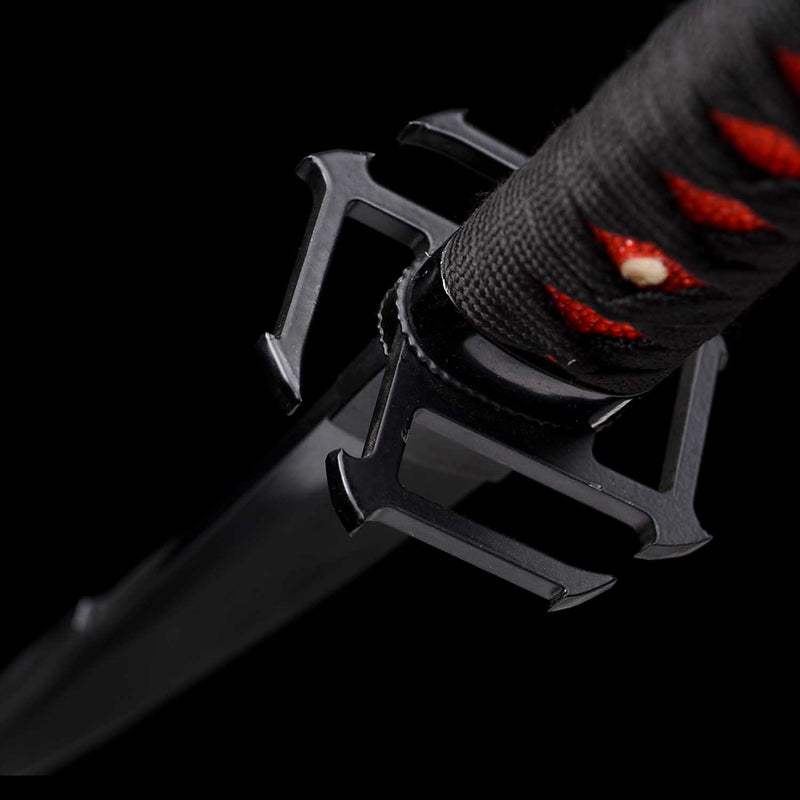 Bleach Ichigo Bankai Tanto New Tensa Zangetsu Mini Katana Sword 