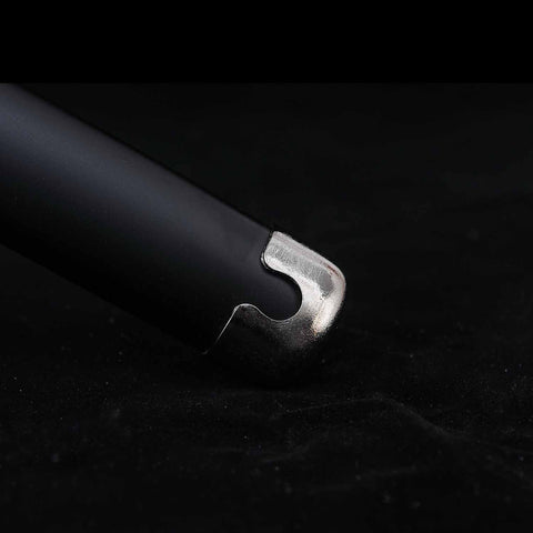 polished hardwood saya detail of Demon Slayer katana