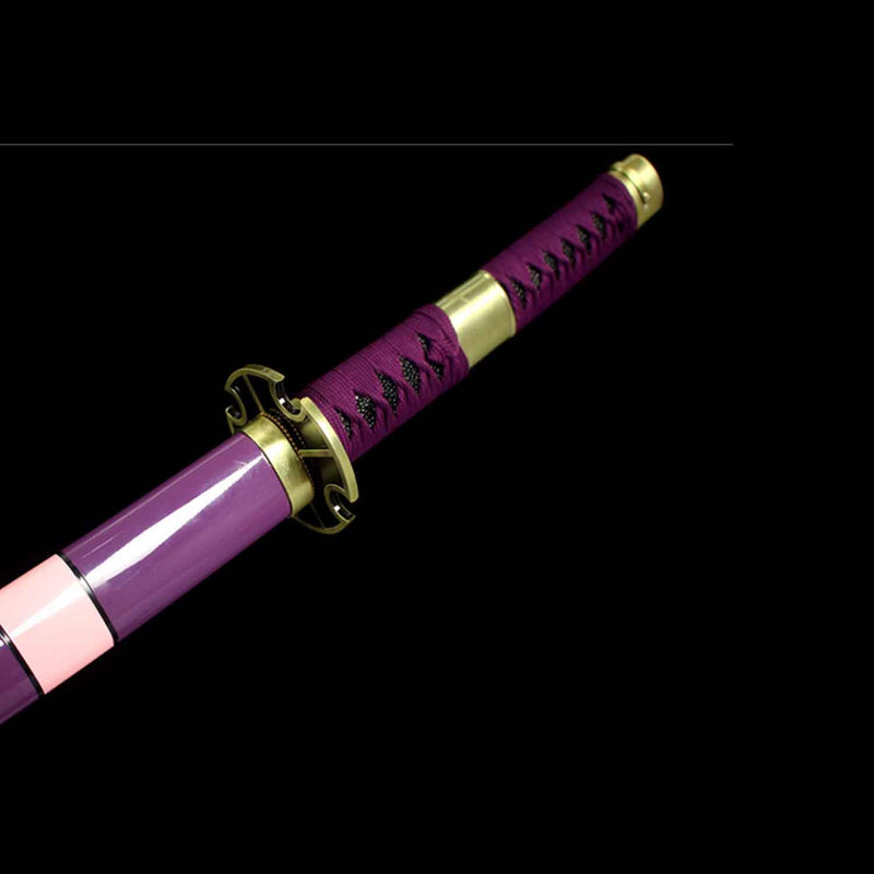 One Piece Nidai Kitetsu Katana Sword – Handmade 1045 Steel Full Tang A 