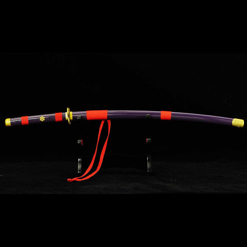 Detailed view of Zoro’s Enma katana blade