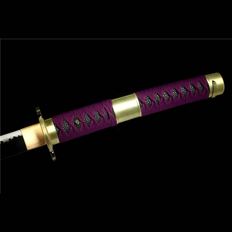 One Piece Nidai Kitetsu Katana Sword – Handmade 1045 Steel Full Tang A 