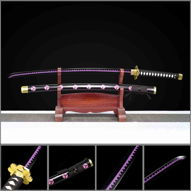 One Piece Roronoa Zoro Shusui Katana – Handmade 1060 Carbon Steel 
