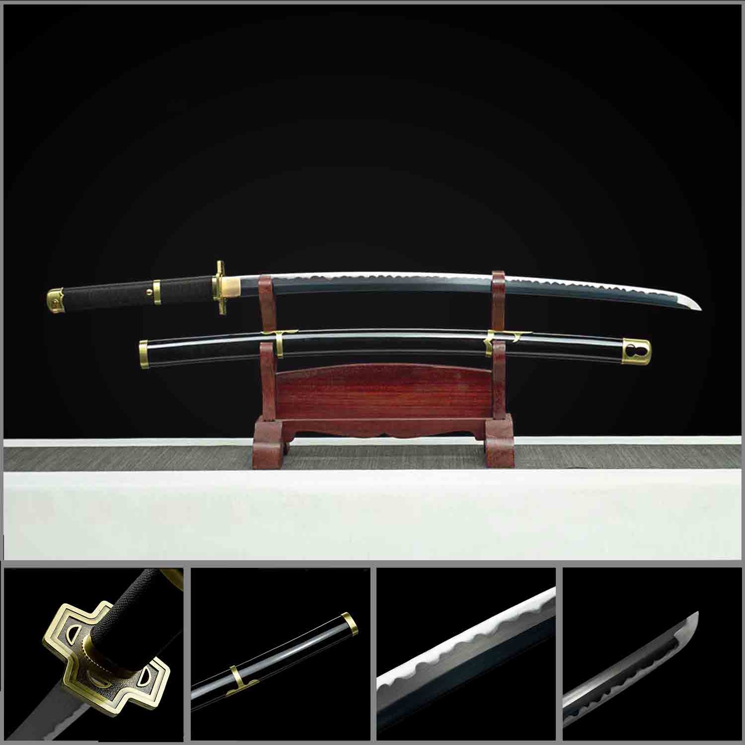 One Piece Roronoa Zoro Yubashiri Katana Sword Anime Replica | Anime Katana