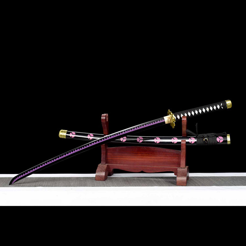 One Piece Roronoa Zoro Shusui Katana – Handmade 1060 Carbon Steel 