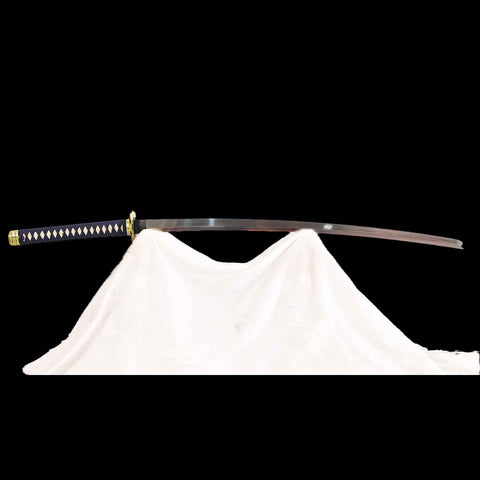 full tang construction of Shusui katana sword