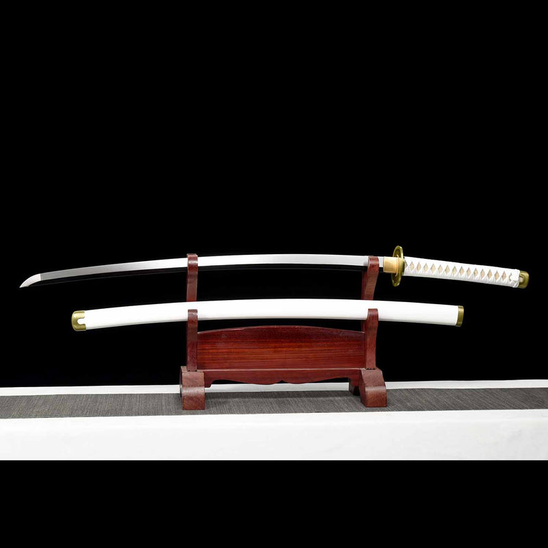 One Piece Roronoa Zoro Wado Ichimonji Katana – Hand Forged 1095 Steel 