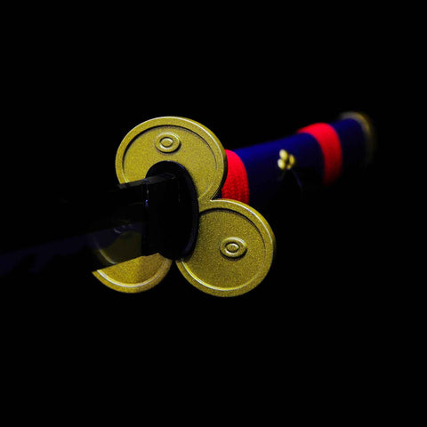 Back side of Enma katana sword from One Piece