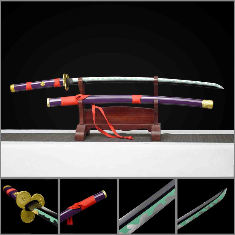 One Piece Zoro Enma Katana – Hand Forged 1060 Steel Anime Sword 