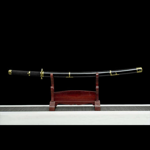 Roronoa Zoro Yubashiri katana displayed for collection