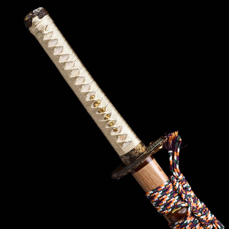 T10 Dragon Scale Katana – Hand Forged Clay Tempered Sword 