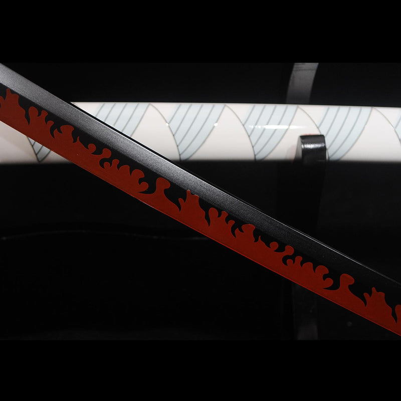 Rengoku Kyojuro Nichirin Katana Demon Slayer Anime Sword 1060 Steel 