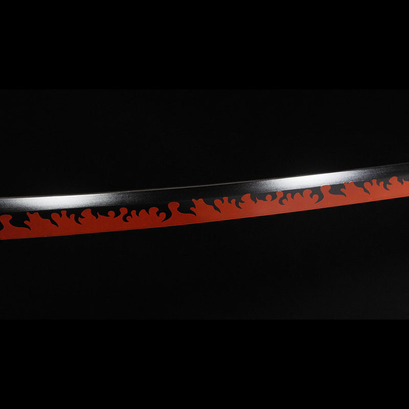 Rengoku Kyojuro Nichirin Katana Demon Slayer Anime Sword 1060 Steel 
