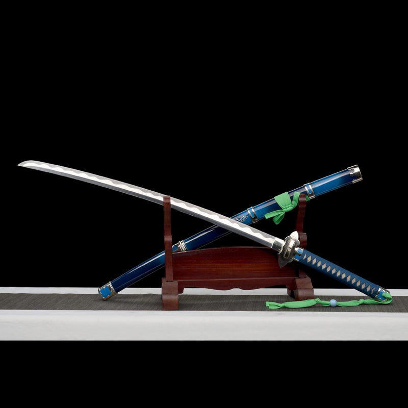 Blue Exorcist Rin Okumura Kurikara Katana 1095 Steel Sword 