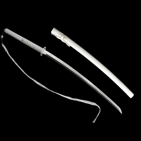 Rukia Kuchiki Sode No Shirayuki katana unsheathed display