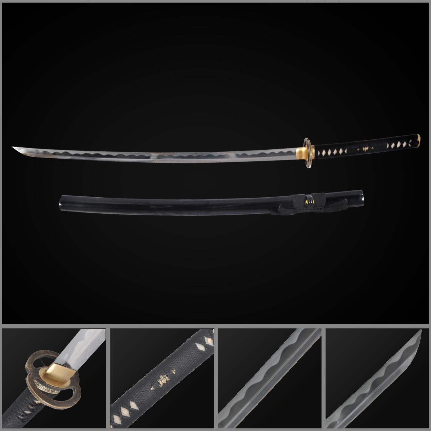 Rurouni Kenshin Sakabato Katana – Hand Forged 1095 Steel Reverse Blade ...