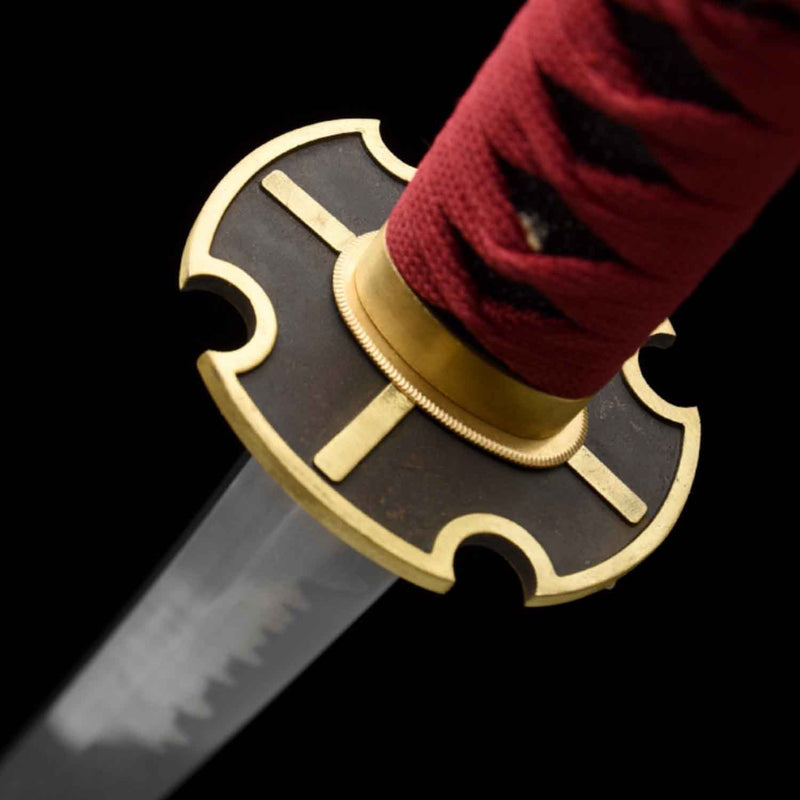 Sandai Kitetsu Roronoa Zoro One Piece Sword – Hand Forged Battle Ready Katana 