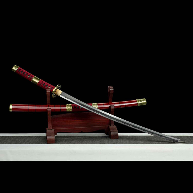 Roronoa Zoro Sandai Kitetsu Katana – Handmade 1095 High Carbon Steel Sword 