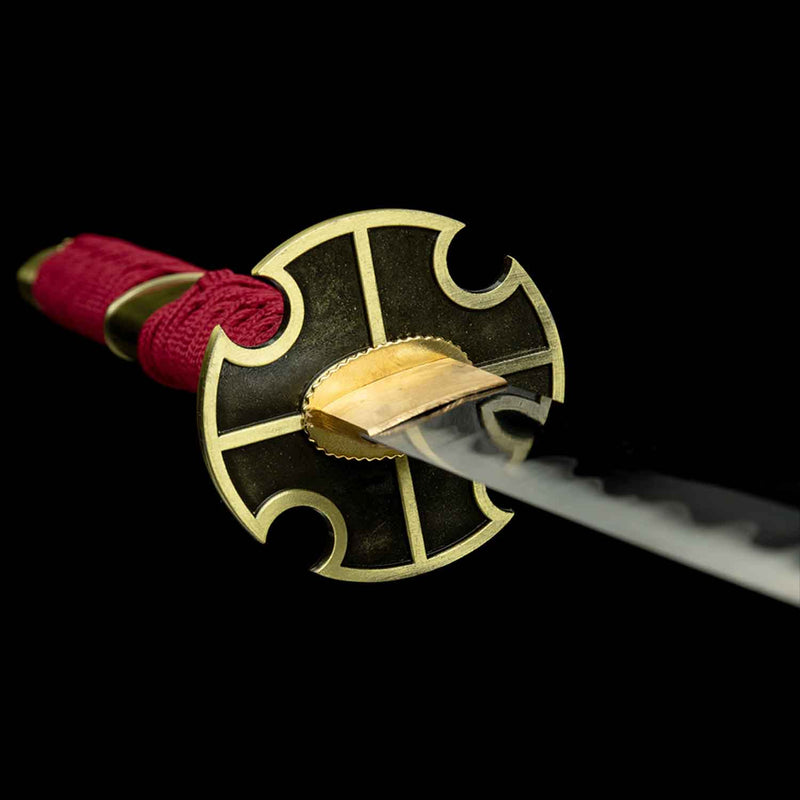 Roronoa Zoro Sandai Kitetsu Katana – Handmade 1095 High Carbon Steel Sword 
