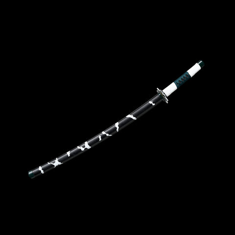 Side view of Sanemi Shinazugawa Nichirin sword Demon Slayer