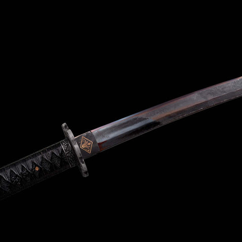 Connection between blade and tsuba guard on Sekiro Undead Cut katana sword