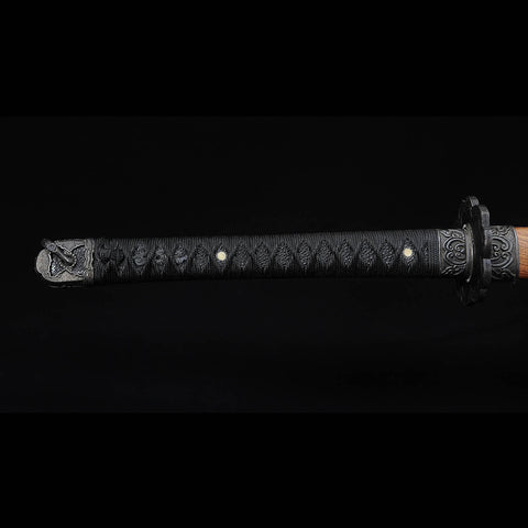 Hand Forged Sekiro Shadows Die Twice Red Blade Undead Katana Sword Replica