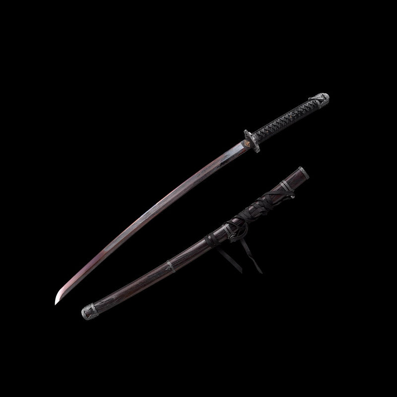 Sekiro Violet Undead Cut Katana Sword Handmade Japanese Samurai Full Tang 