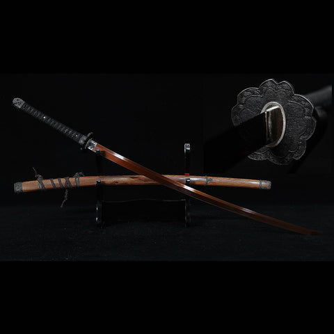 Hand Forged Sekiro Shadows Die Twice Red Blade Undead Katana Sword Replica