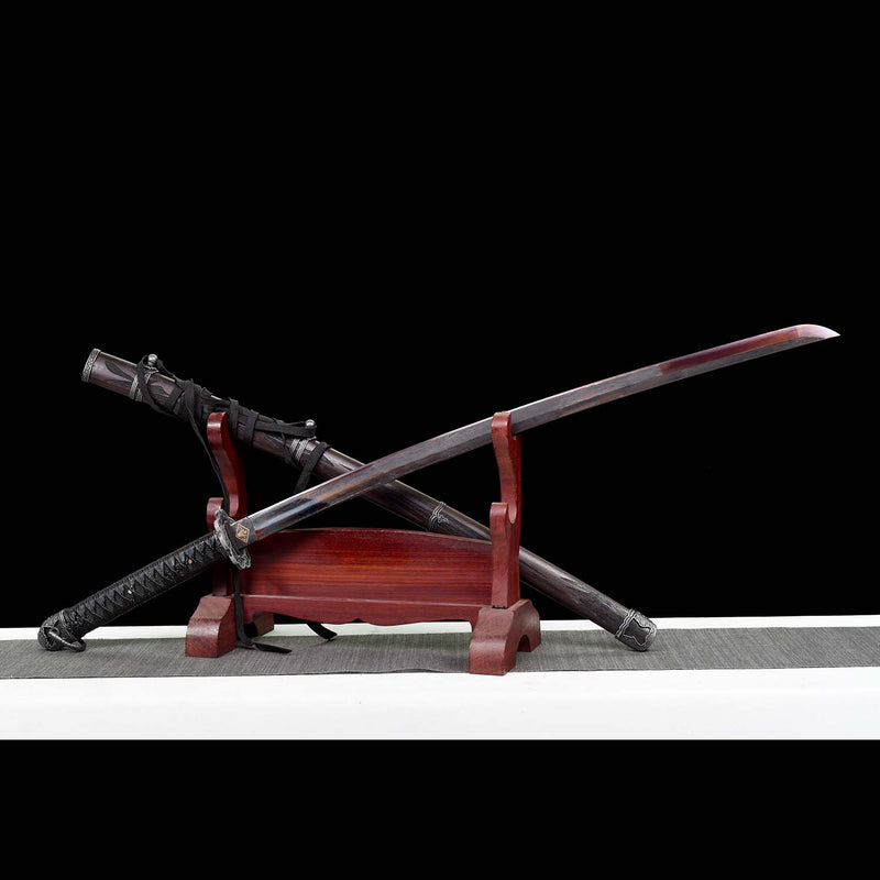 Sekiro Violet Undead Cut Katana Sword Handmade Japanese Samurai Full Tang 