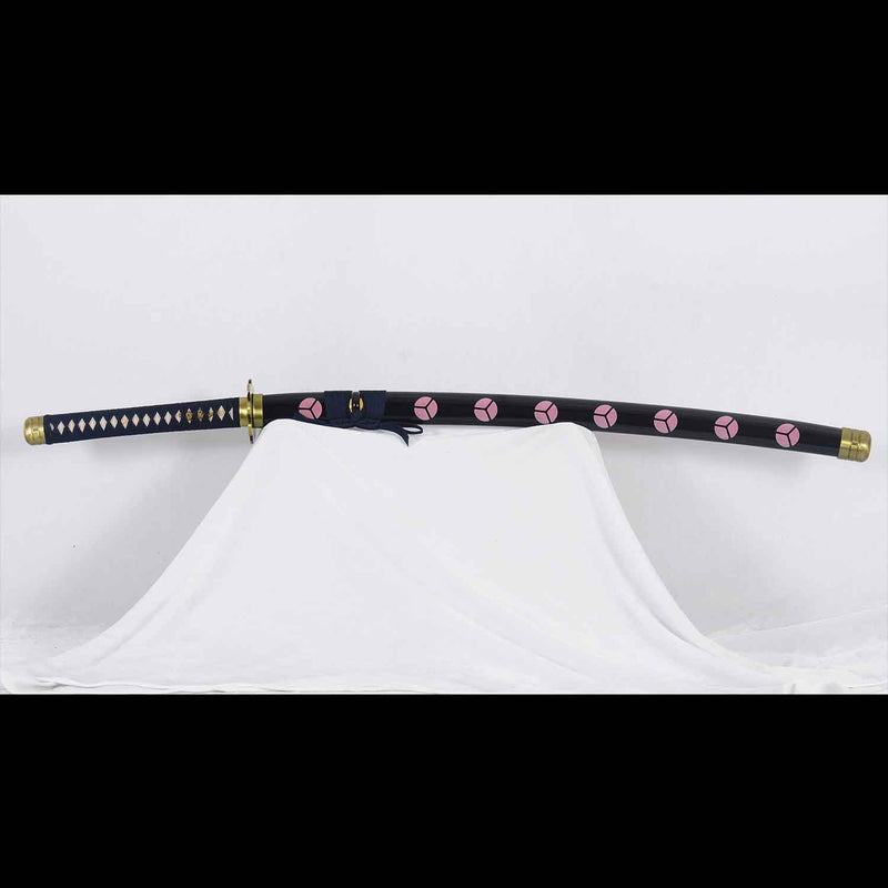 One Piece Roronoa Zoro Shusui Katana Sword Hand Forged Folded Steel 