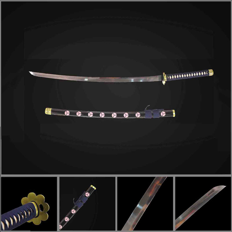Shusui Katana Sword Zoro One Piece 1095 Carbon Steel Hand Forged 