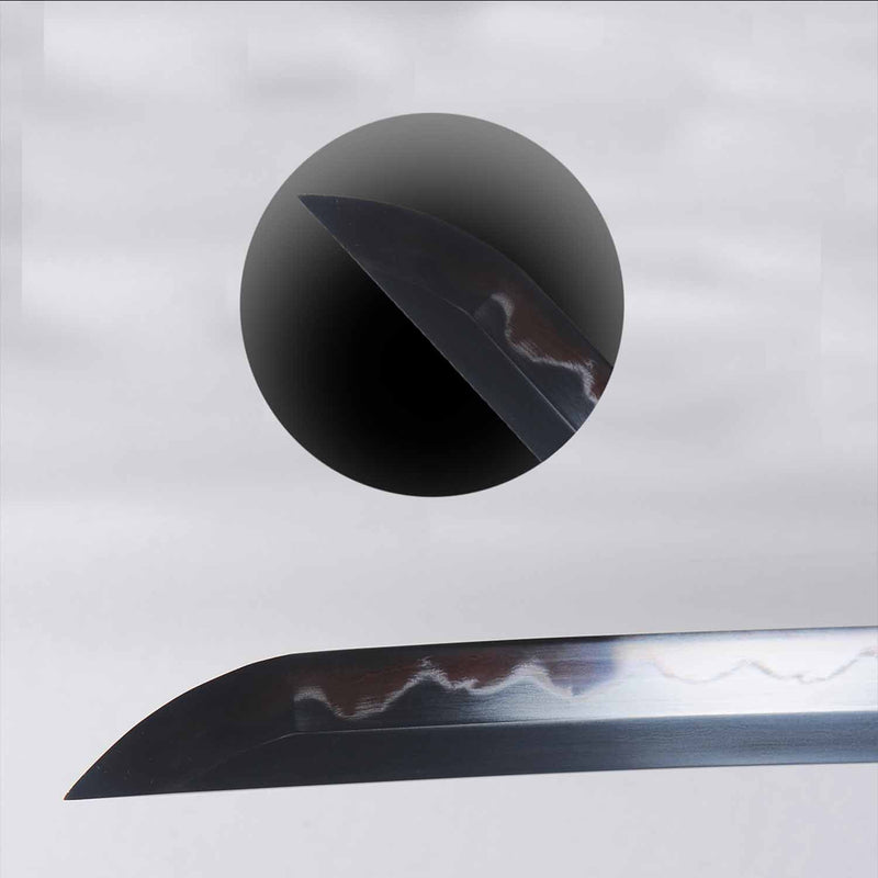 One Piece Roronoa Zoro Shusui Katana Sword Hand Forged Folded Steel 